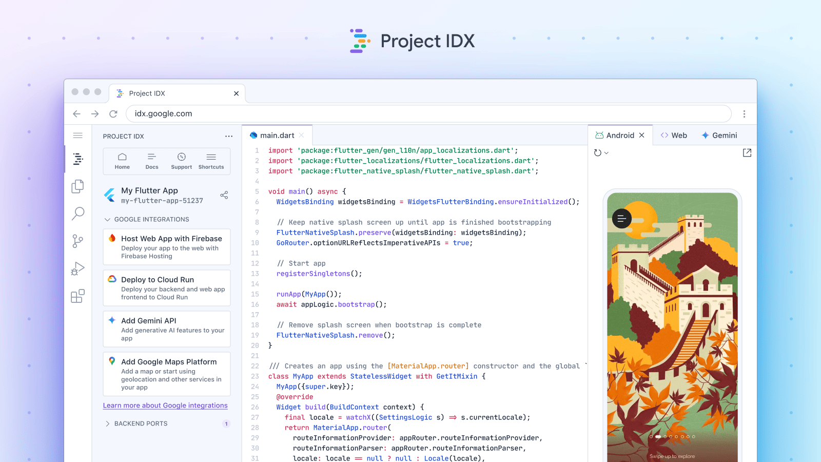 Project IDX