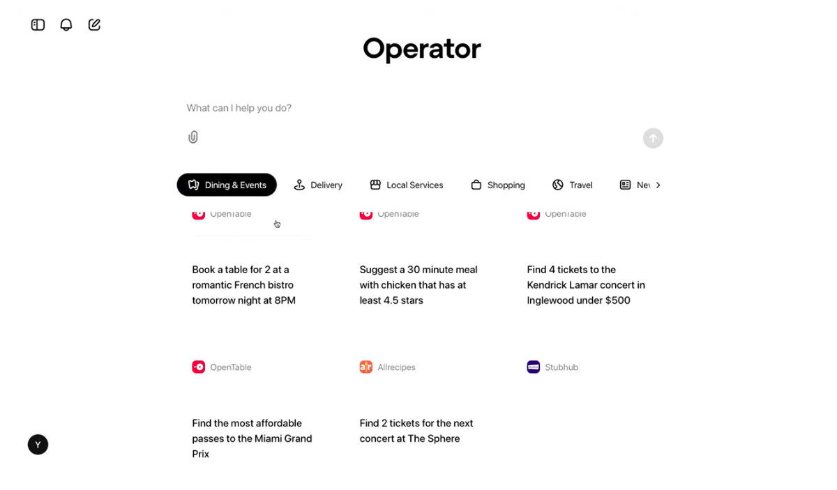 Operator
