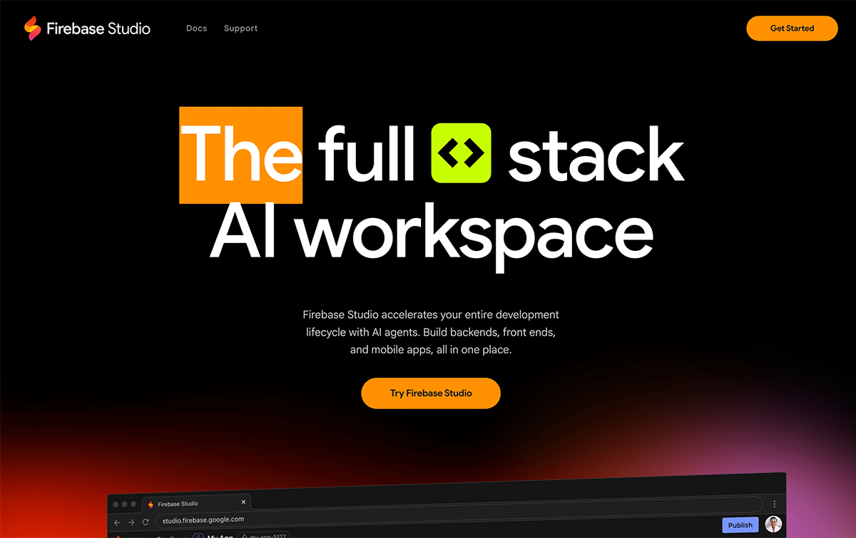 Firebase Studio
