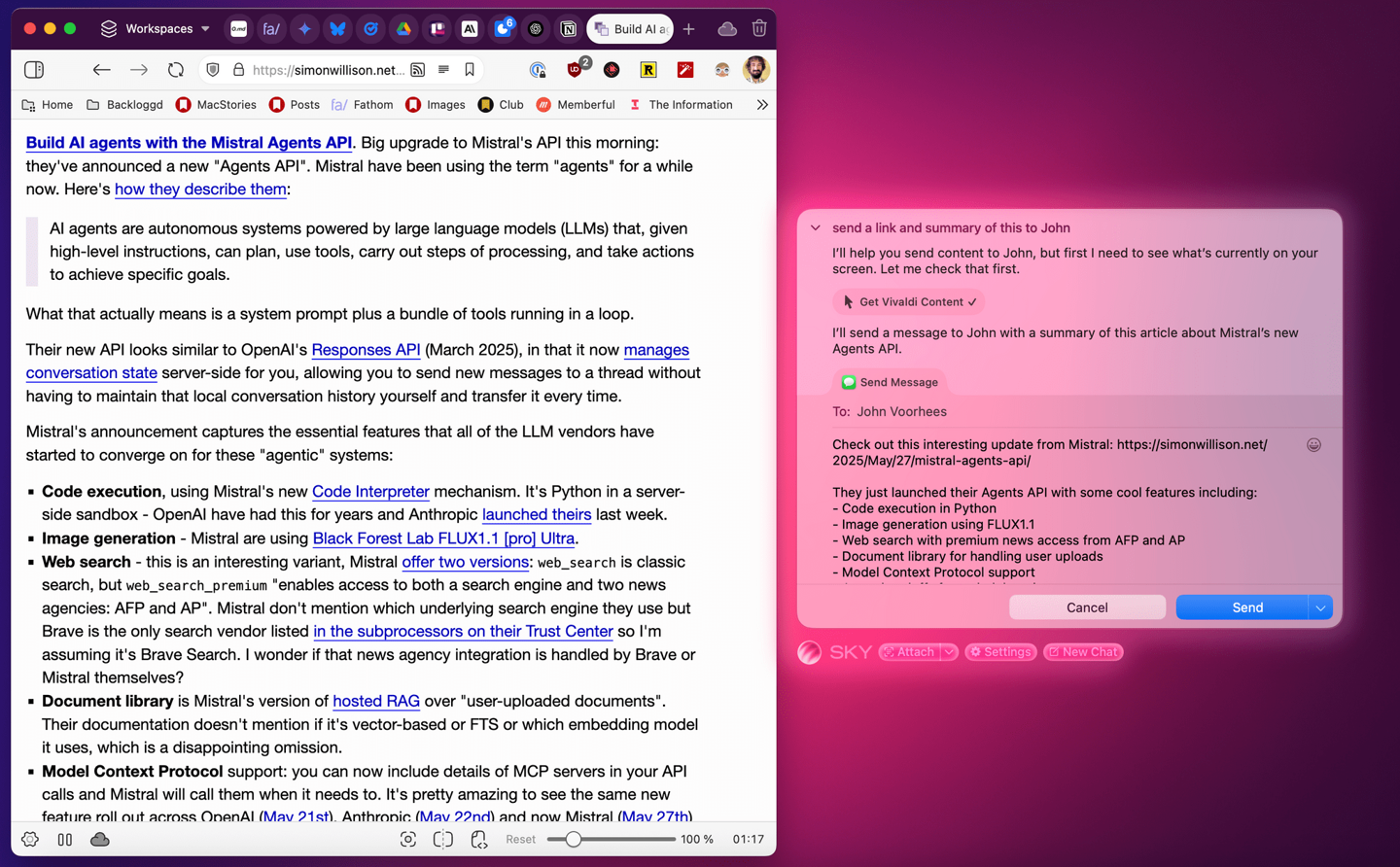 iOS 快捷指令团队新作:AI 助手 Sky 上线,升级苹果 Mac 智能体验