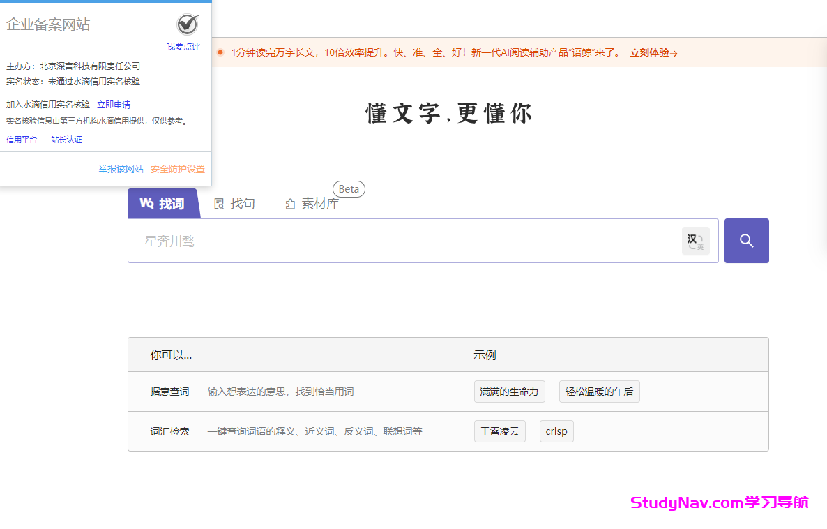 深言达意