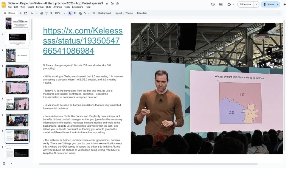 AI大神卡帕西最新演讲:AGI从幻想到落地,先要直面三个现实