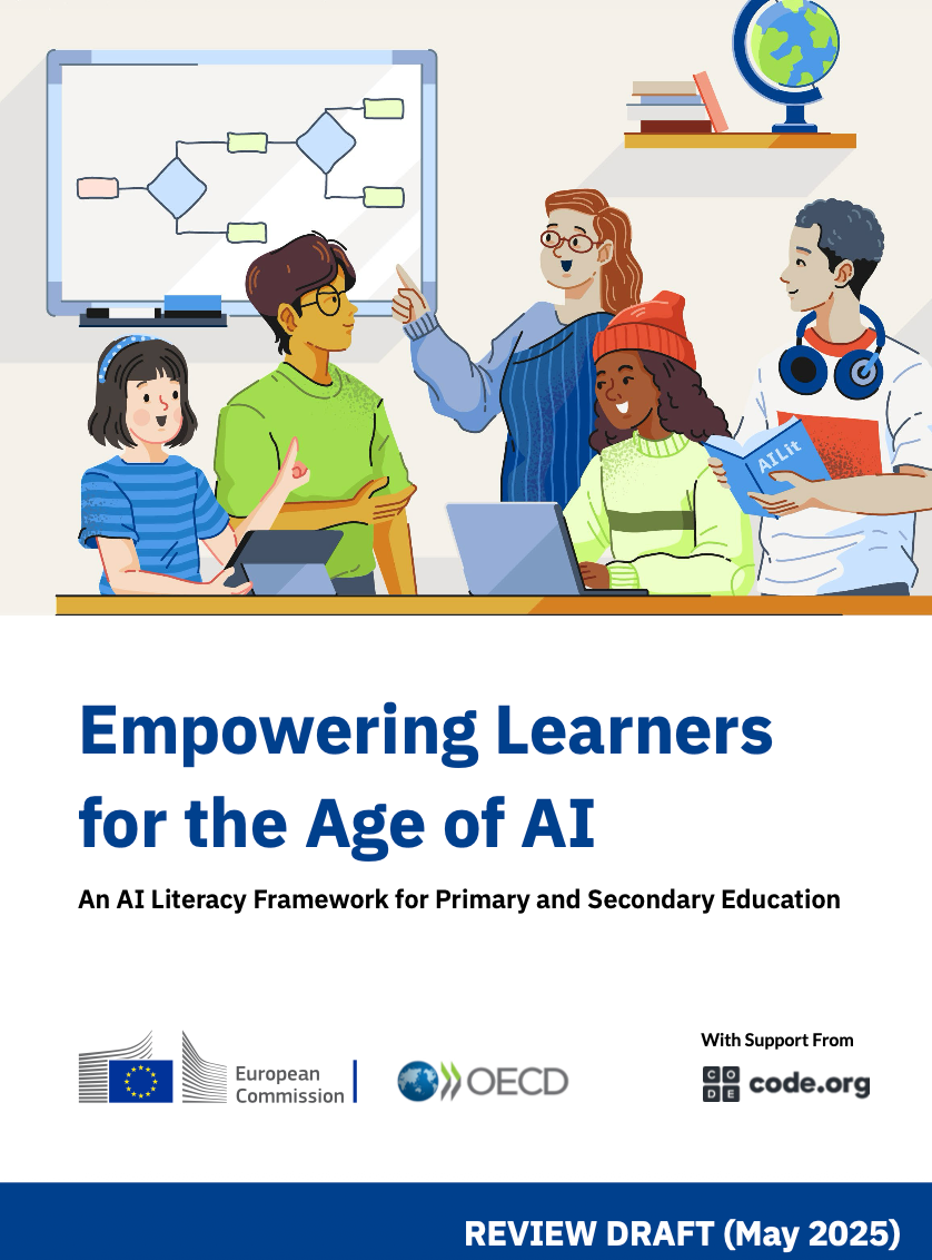 欧盟&OECD|《赋能学习者迎接AI时代:小学和中学教育AI素养框架》(AILit Framework)》