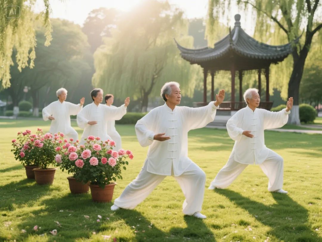 即梦AI画图教程:(六十五)悠闲的公园活动场景