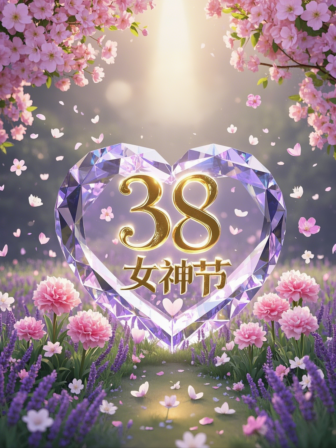 即梦AI【节日系列】【女神节】| 3分钟出图,今年女神节海报不求人