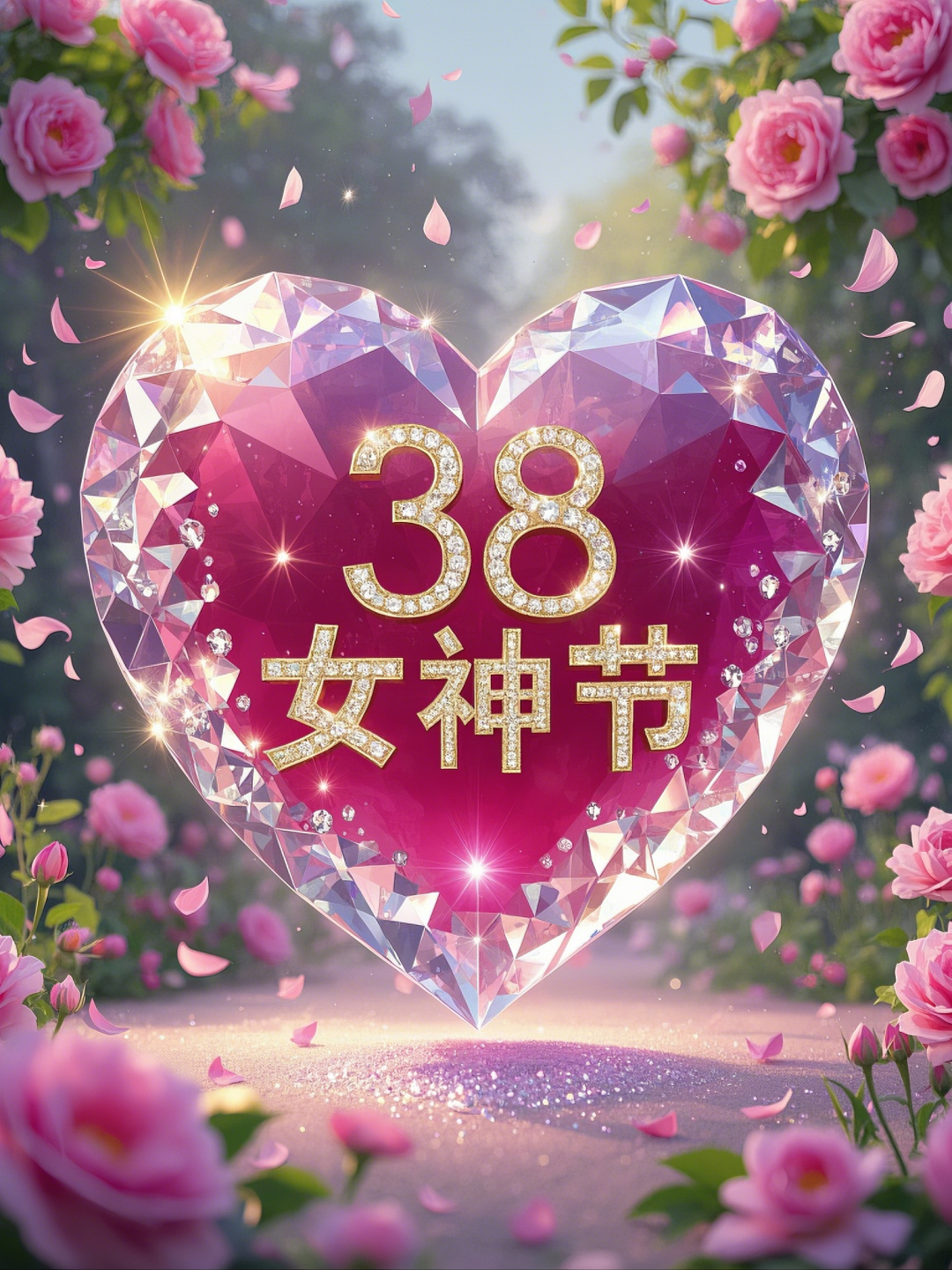 即梦AI【节日系列】【女神节】| 3分钟出图,今年女神节海报不求人