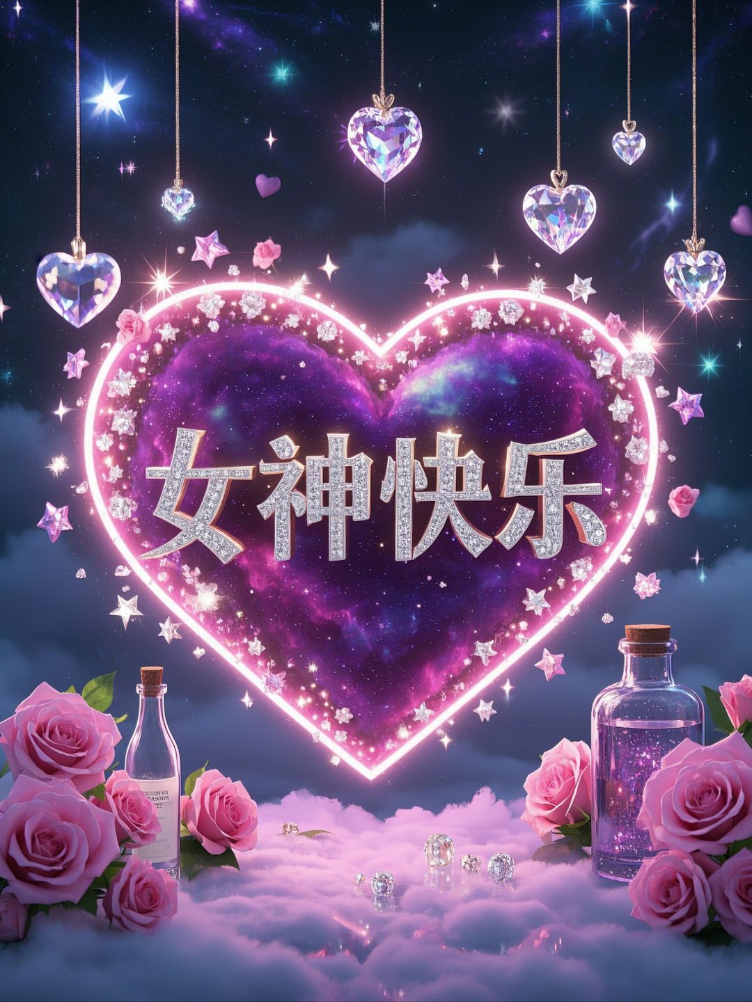 即梦AI【节日系列】【女神节】| 3分钟出图,今年女神节海报不求人