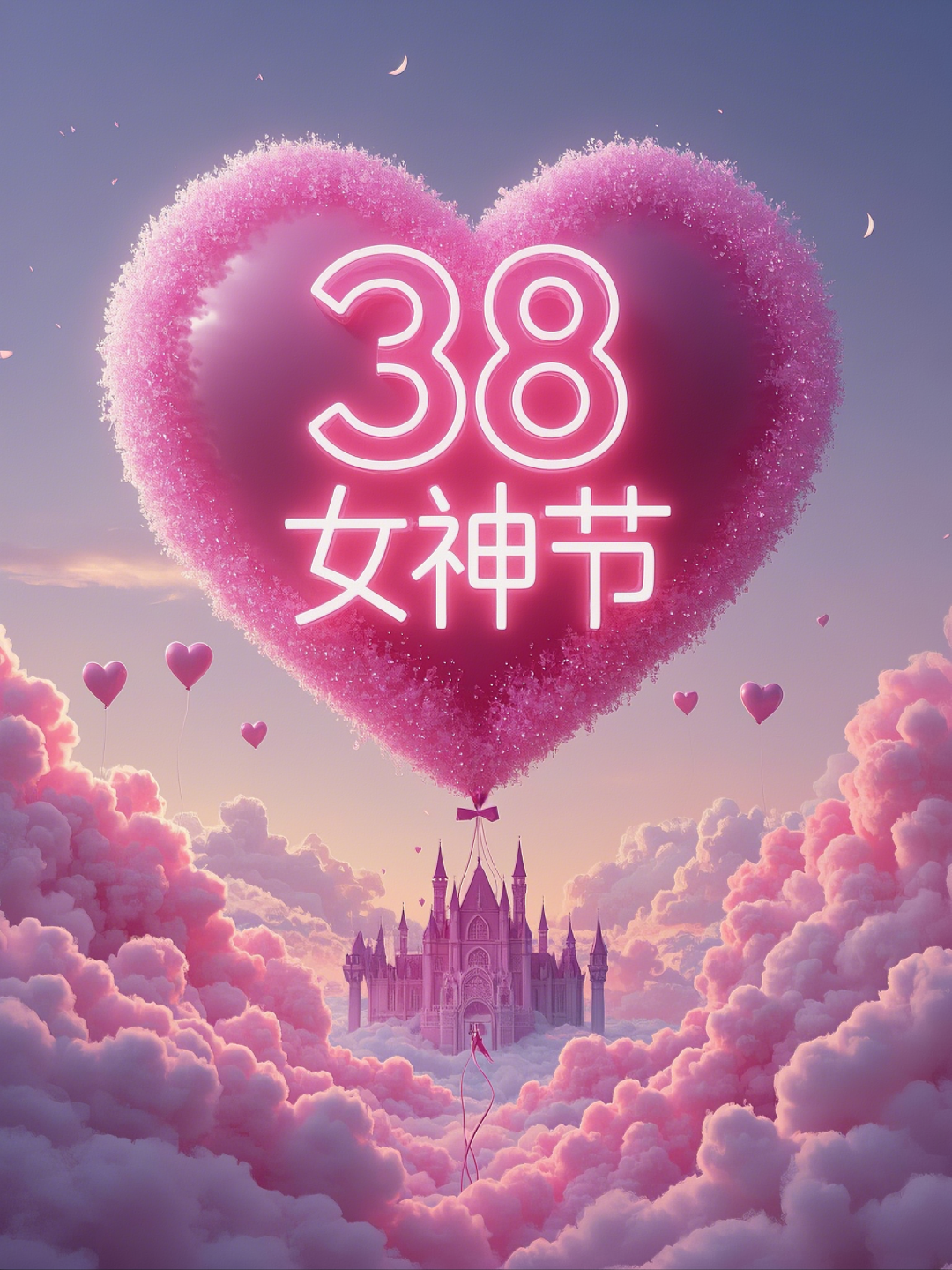 即梦AI【节日系列】【女神节】| 3分钟出图,今年女神节海报不求人