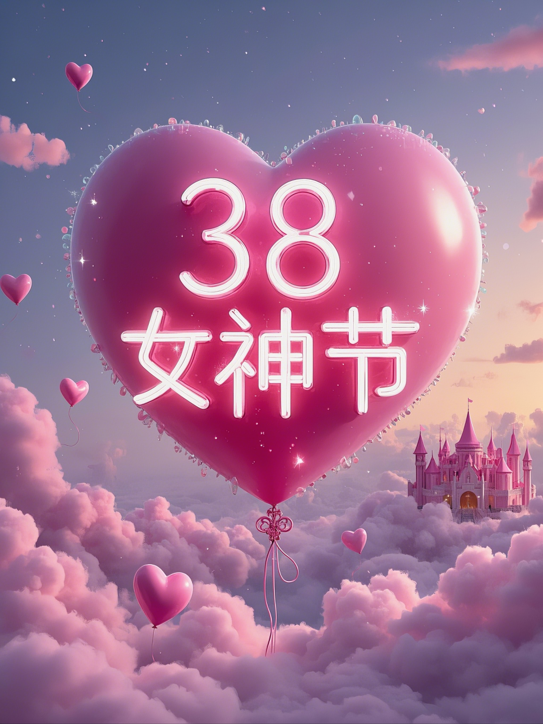 即梦AI【节日系列】【女神节】| 3分钟出图,今年女神节海报不求人