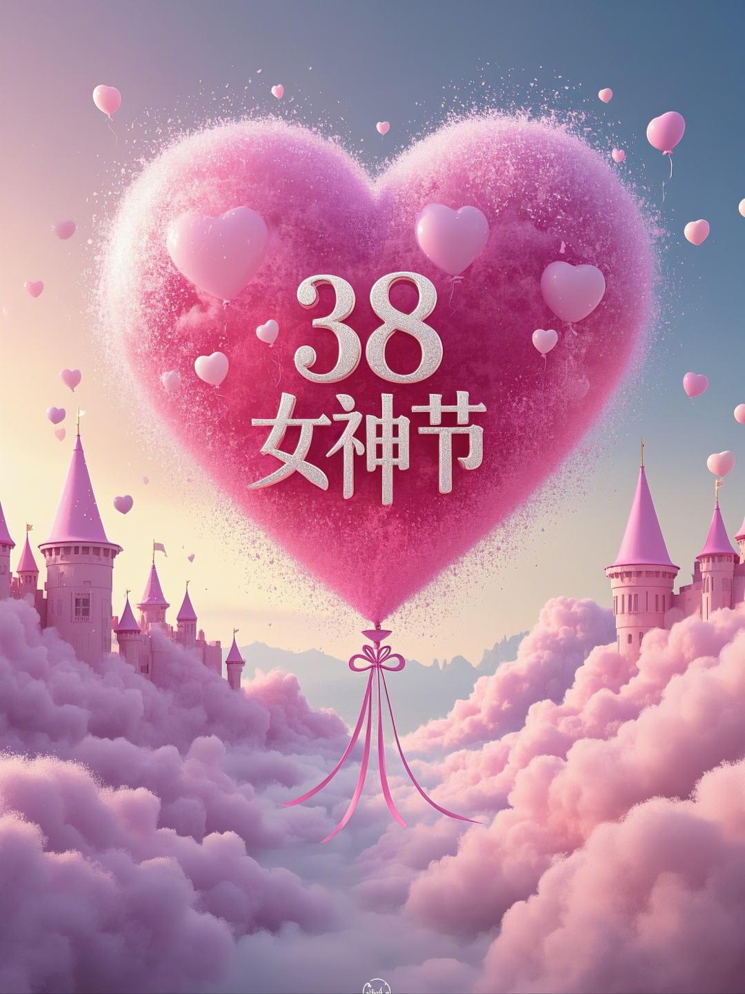 即梦AI【节日系列】【女神节】| 3分钟出图,今年女神节海报不求人