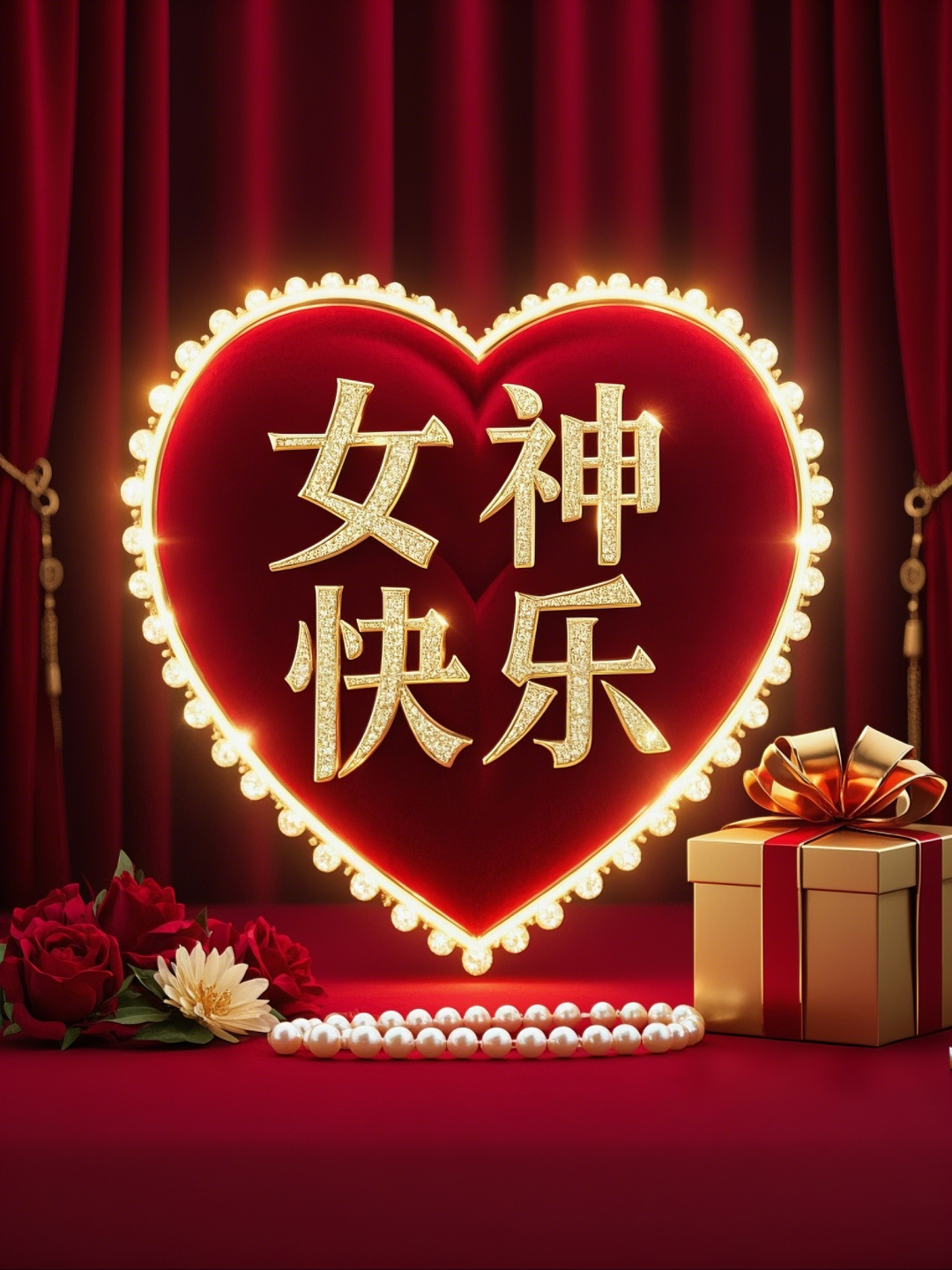 即梦AI【节日系列】【女神节】| 3分钟出图,今年女神节海报不求人