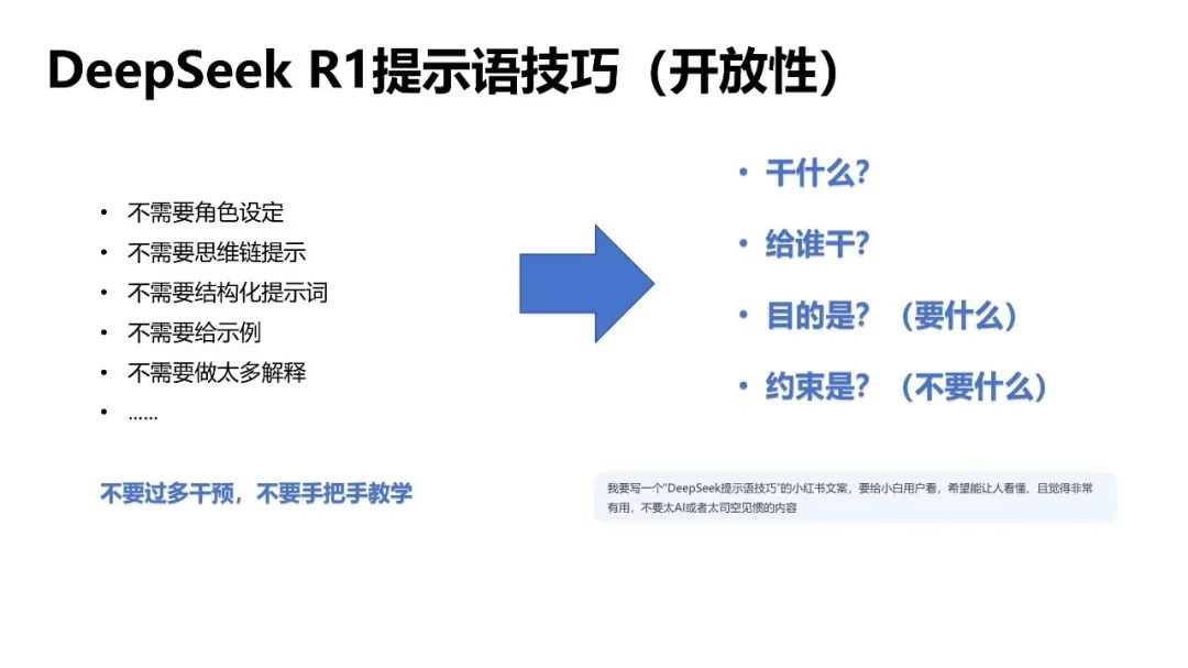 DeepSeek提示词技巧和多场景应用解读