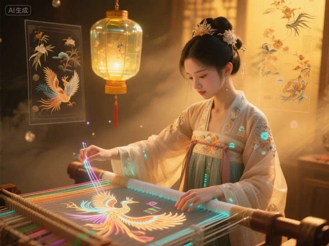 即梦AI画图教程:(七十七)赛博朋克古风人物创作指南
