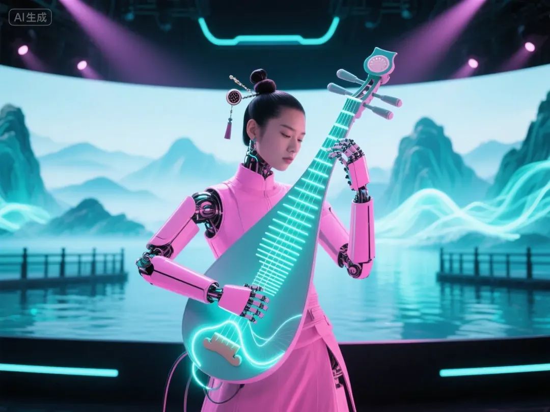 即梦AI画图教程:(七十七)赛博朋克古风人物创作指南