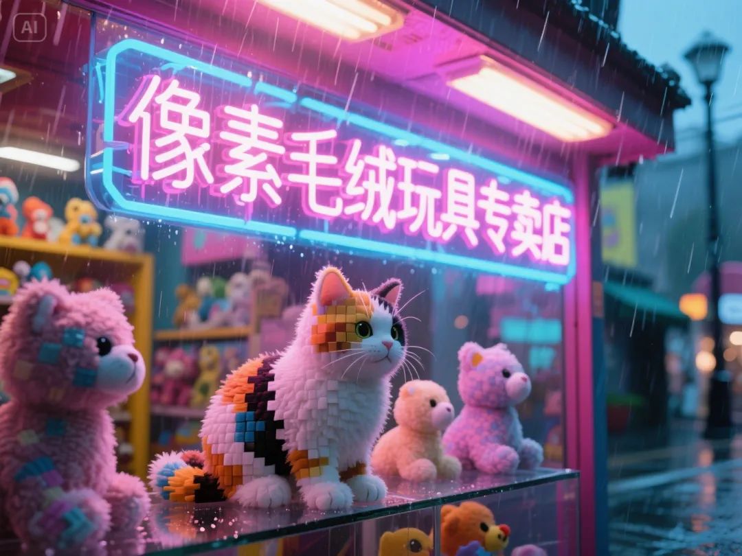 即梦AI画图教程:(七十二)治愈毛绒玩具创作指南