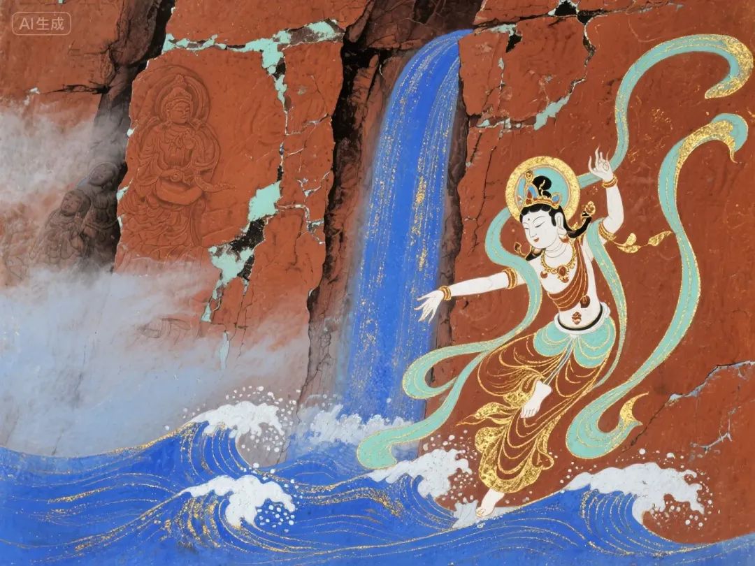 即梦AI画图教程:(八十一)瀑布绘图指南