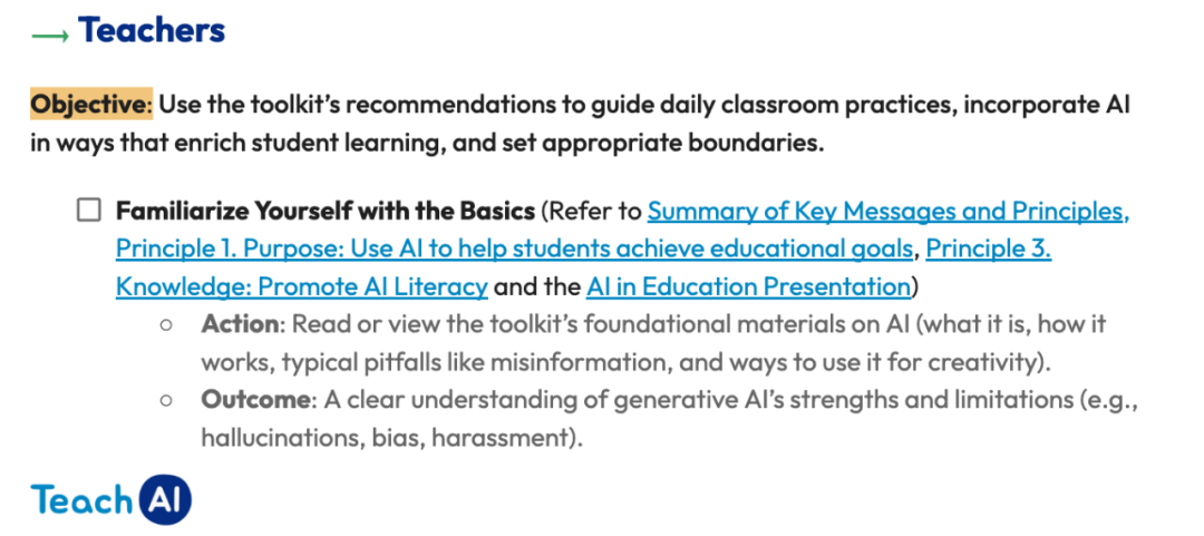 TeachAI:最专业的编写《学校 AI 使用指南》工具包