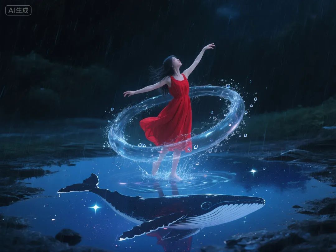 即梦AI画图教程:(一百零二)雨境幻想