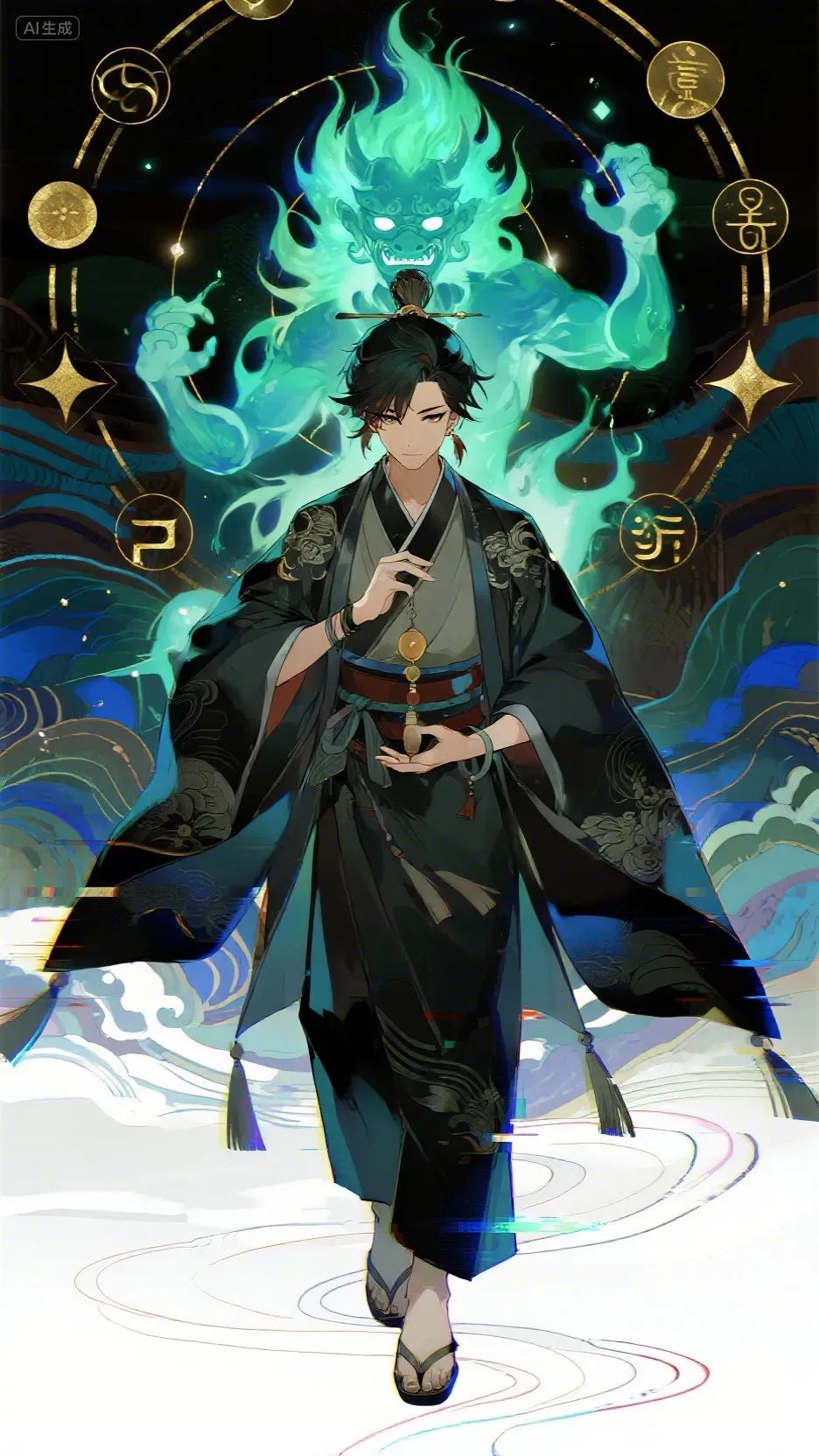 即梦AI画图教程:(一百一十三)古风男性创作指南