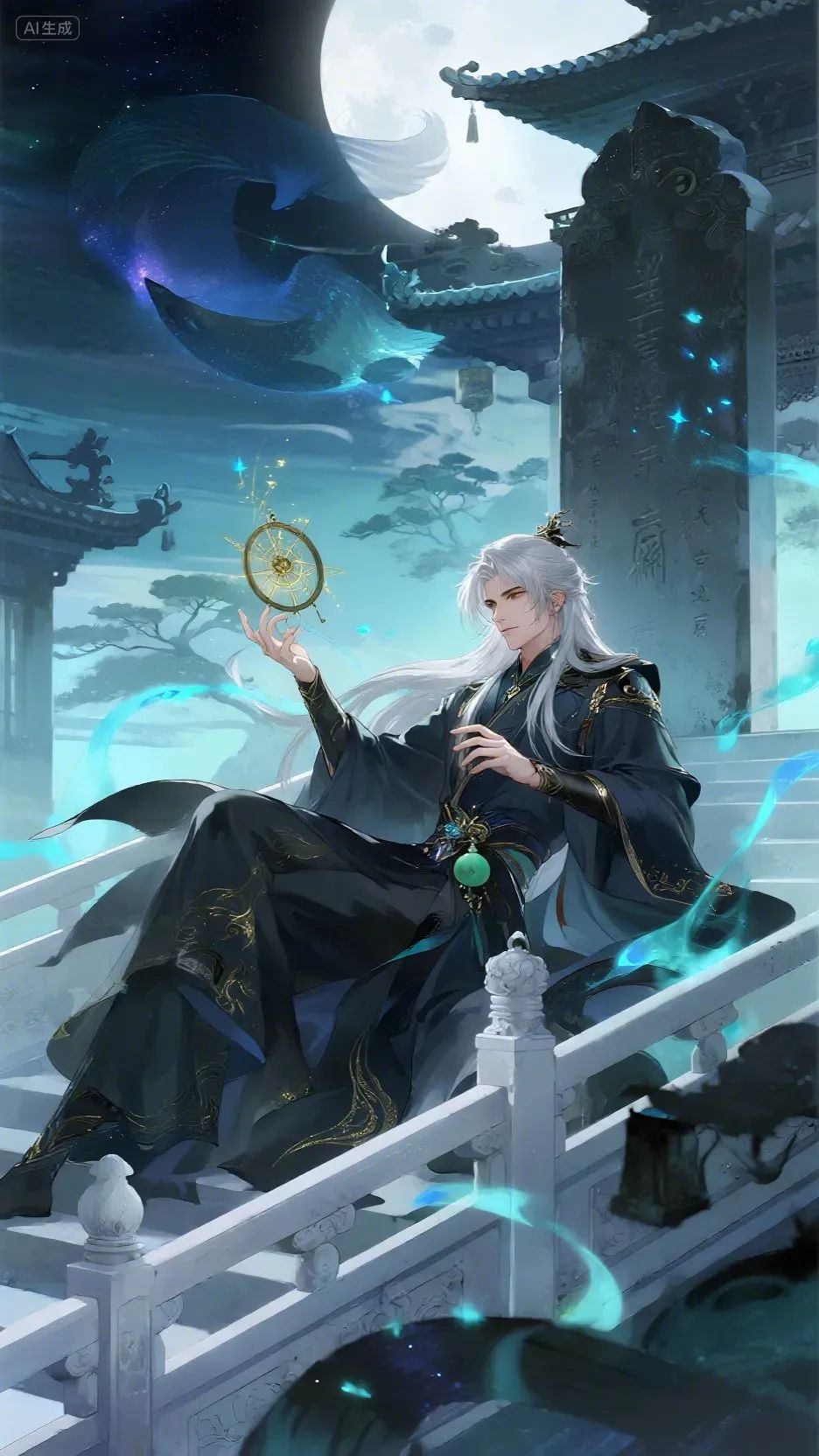 即梦AI画图教程:(一百一十三)古风男性创作指南