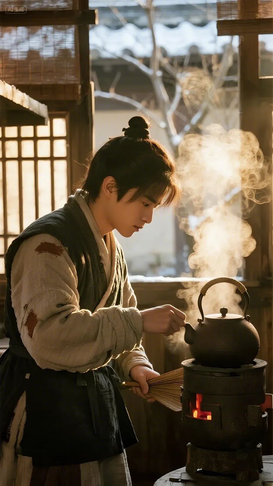 即梦AI画图教程:(一百一十三)古风男性创作指南
