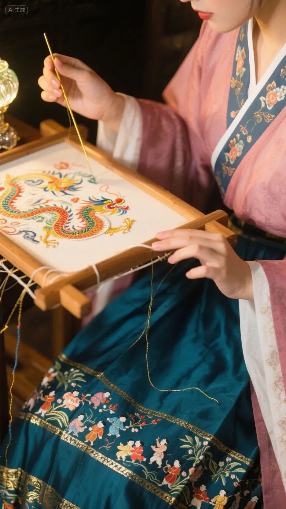 即梦AI画图教程:(一百一十八)襦裙之美