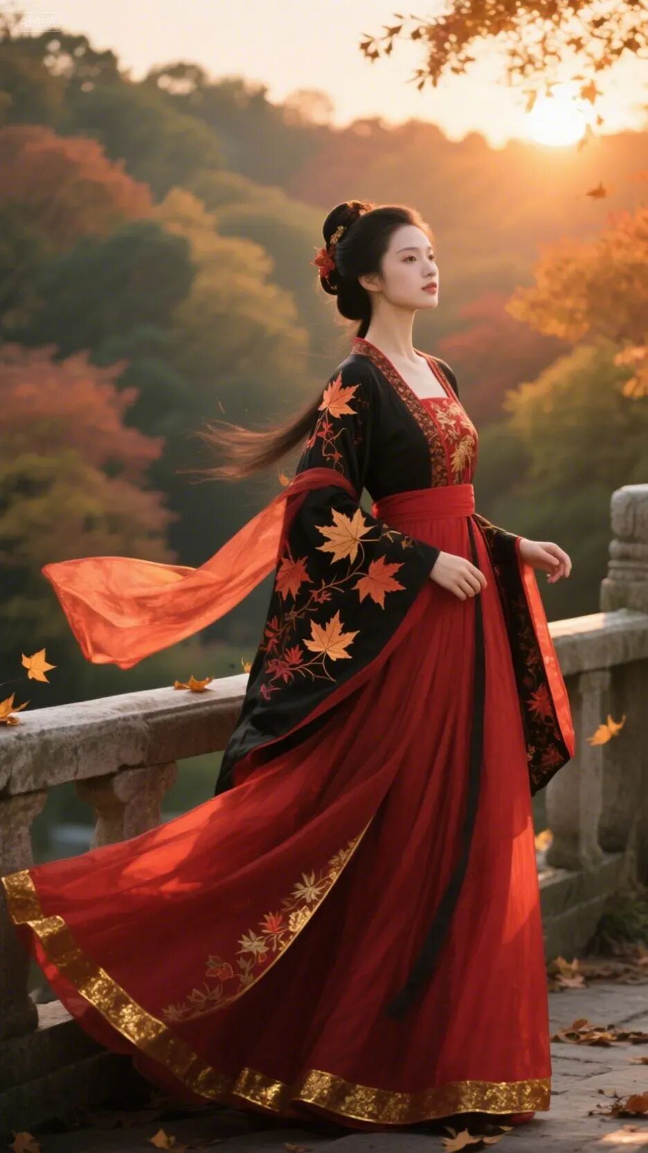 即梦AI画图教程:(一百一十八)襦裙之美