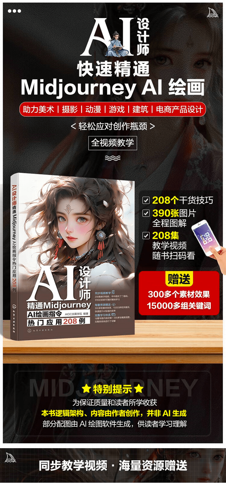 《AI设计师:精通Midjourney》