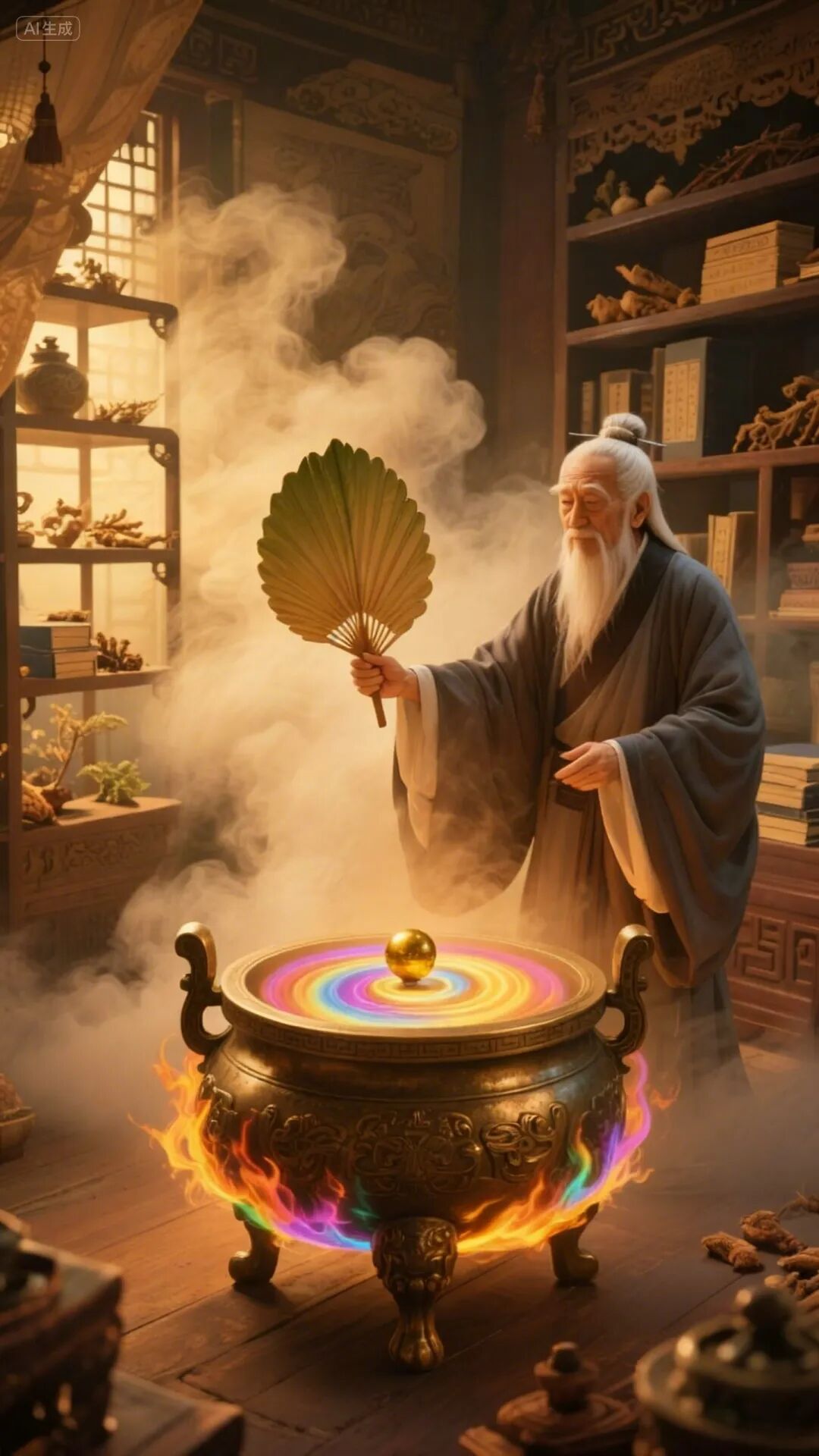 即梦AI画图教程:(一百三十二)修仙法术绘画指南