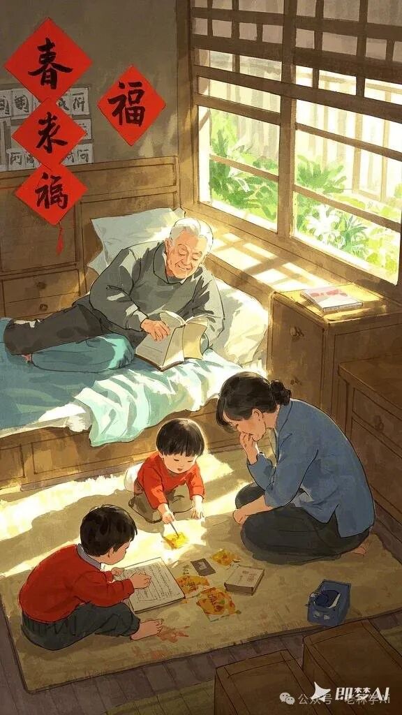 AI绘图春节祝贺海报(附提示词)