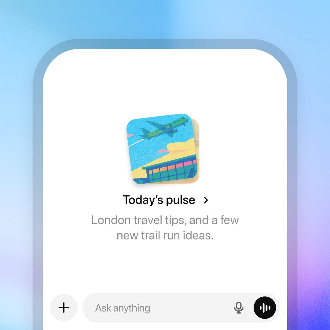 ChatGPT Pulse上线,私人秘书不再是富人特权