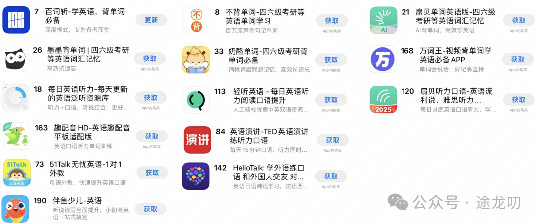 App Store教育榜那些事儿