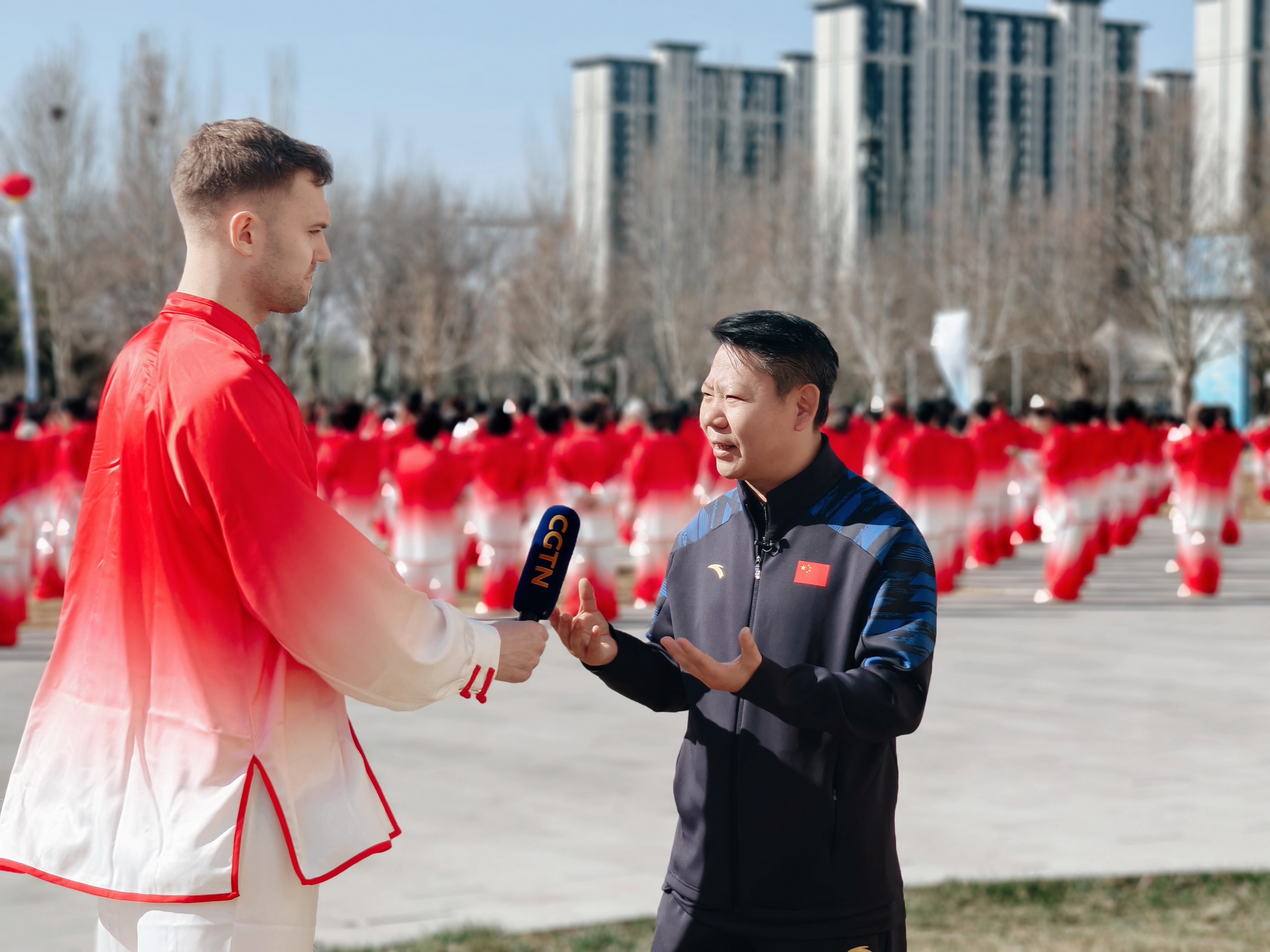 北京联合大学副教授刘彦英接受中国国际电视台CGTN专访