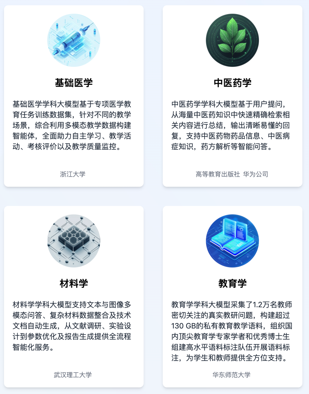就地炸裂,教育学、人工智能、数学、物化生等十三门“学科大模型”,都在「国家智慧教育平台」