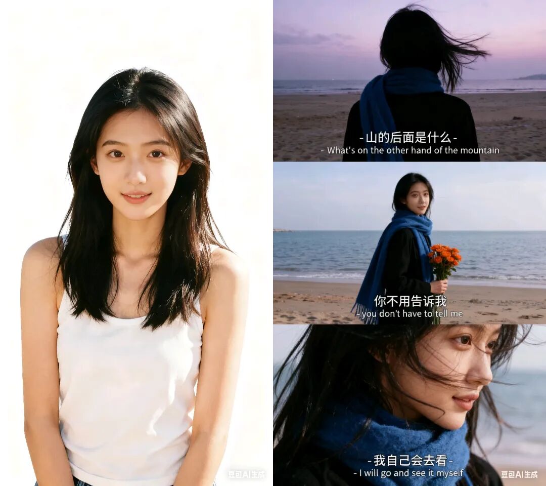 豆包P图!一键生成秋日写真、汉服大片