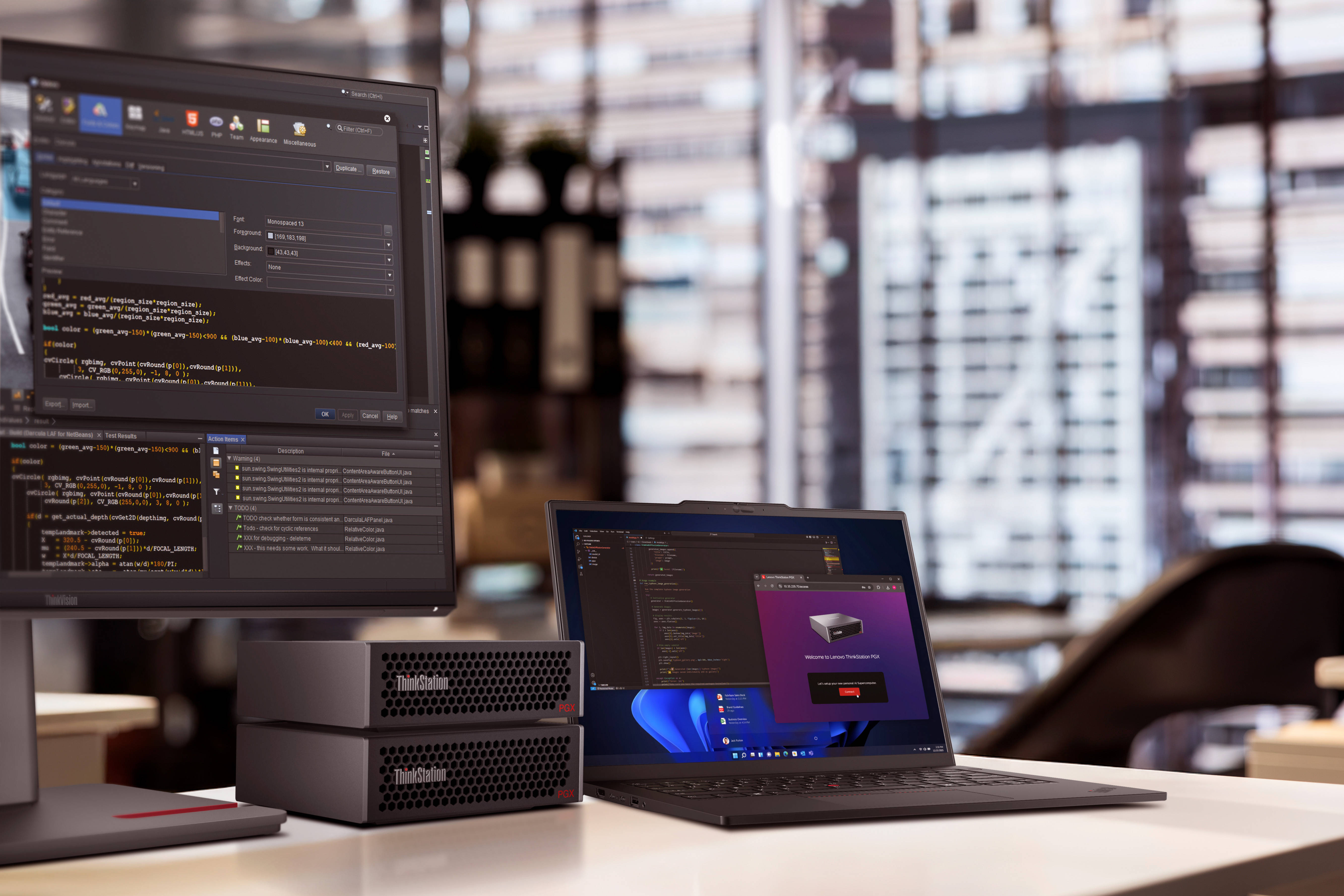 32999 元起 + 双11多重福利,联想ThinkStation PGX 桌面AI超算工作站今日正式开售