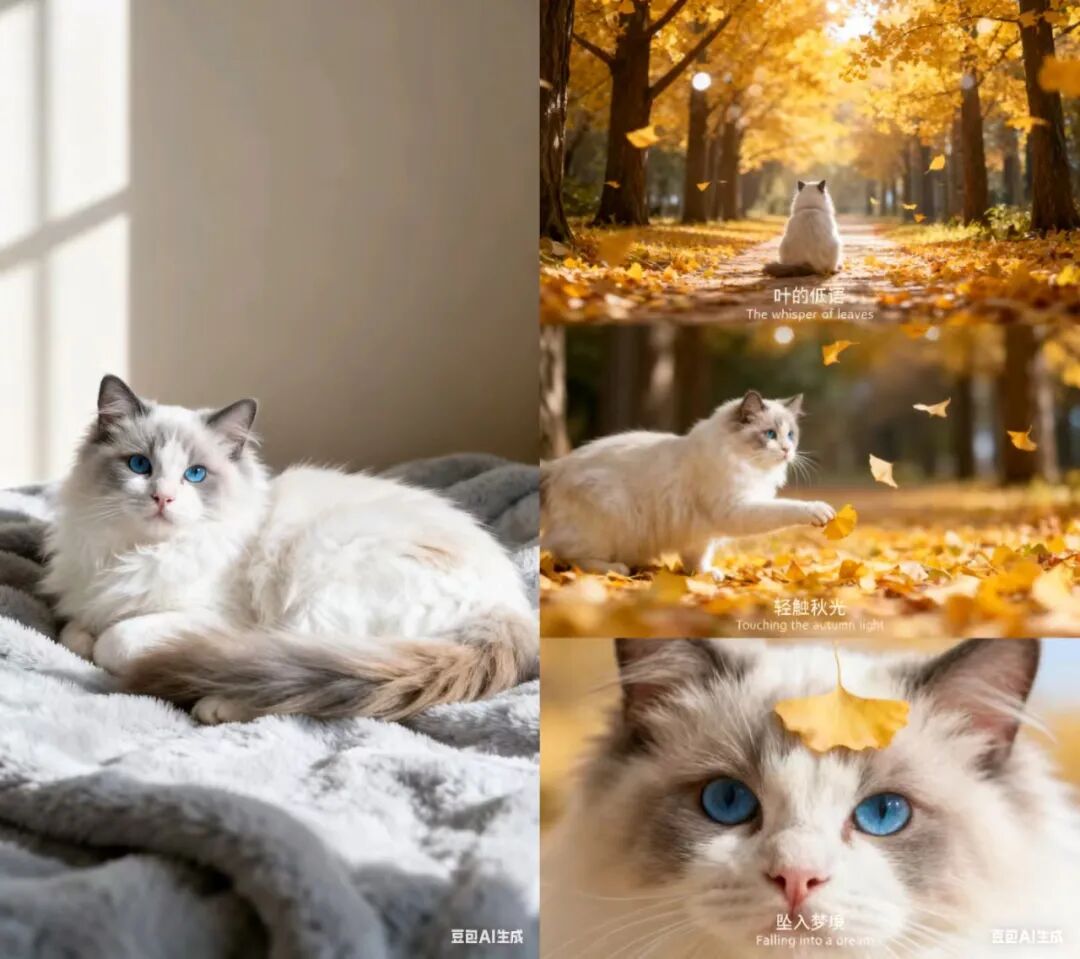 豆包P图!一键生成三宫格电影感写真(附提示词)