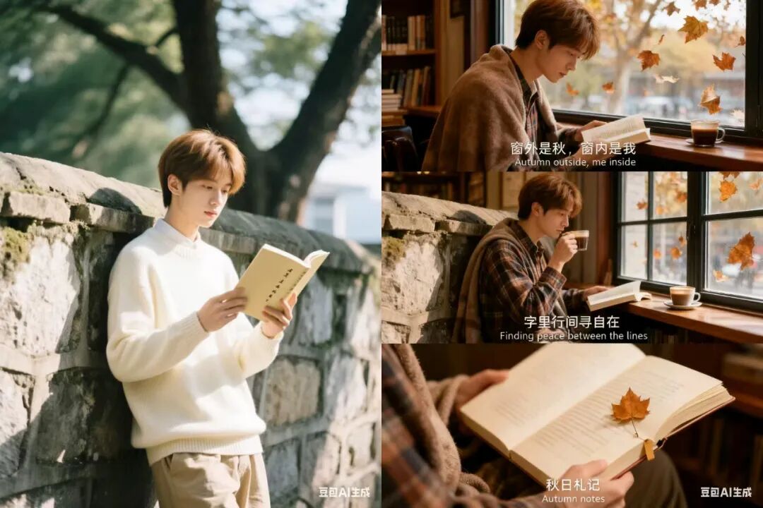 豆包P图!一键生成三宫格电影感写真(附提示词)