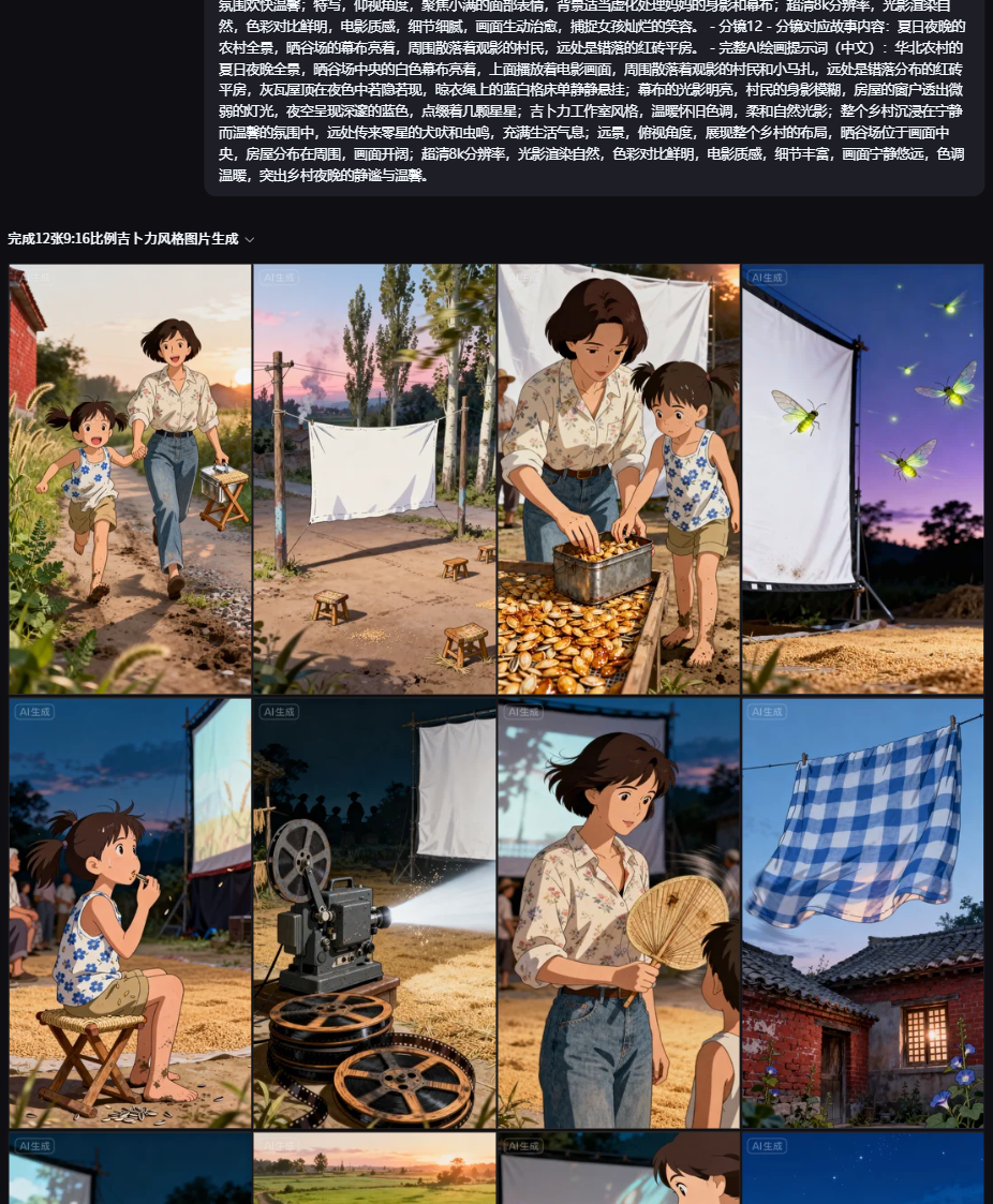 太强了!用AI制作治愈系农村动画,59条作品获赞65.6万