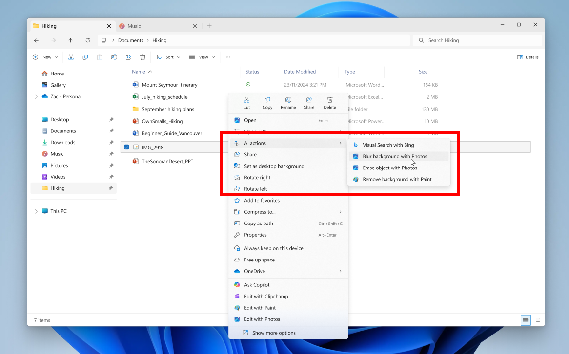 微软详解 Win11 25H2 全新体验:Copilot 全面升级、文件资源管理器引入“AI 操作”智能体、预装 Edit 编辑器