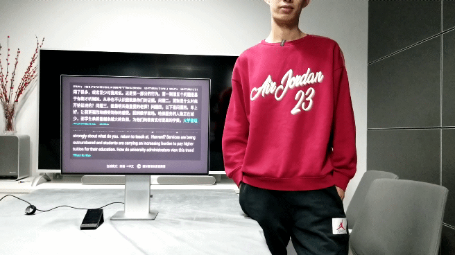 赠永久国际流量会员权益:讯飞双屏翻译机 4699 → 3538 元再降价