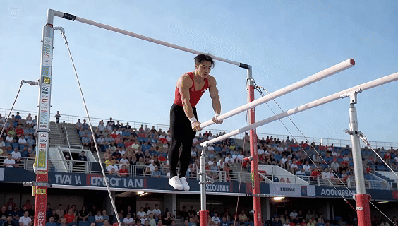 终于有AI视频模型,解决了体操难题。