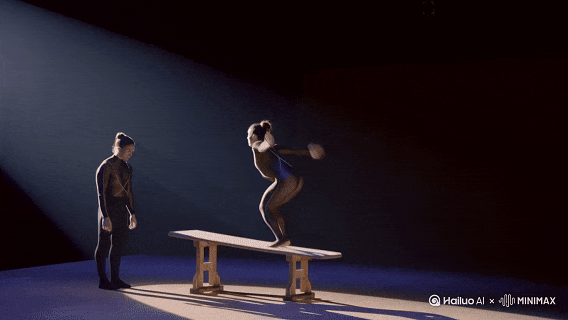 终于有AI视频模型,解决了体操难题。
