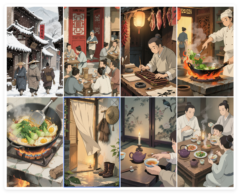 手把手教你,用豆包3步制作古风治愈系动画