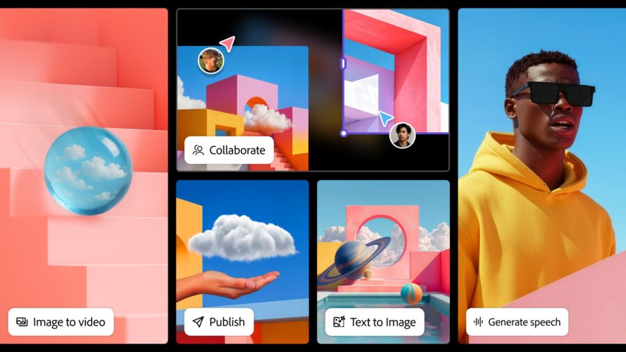 Adobe Firefly 史诗级更新:原生生成 400 万像素、支持图层编辑,创作者可自建 AI 模型