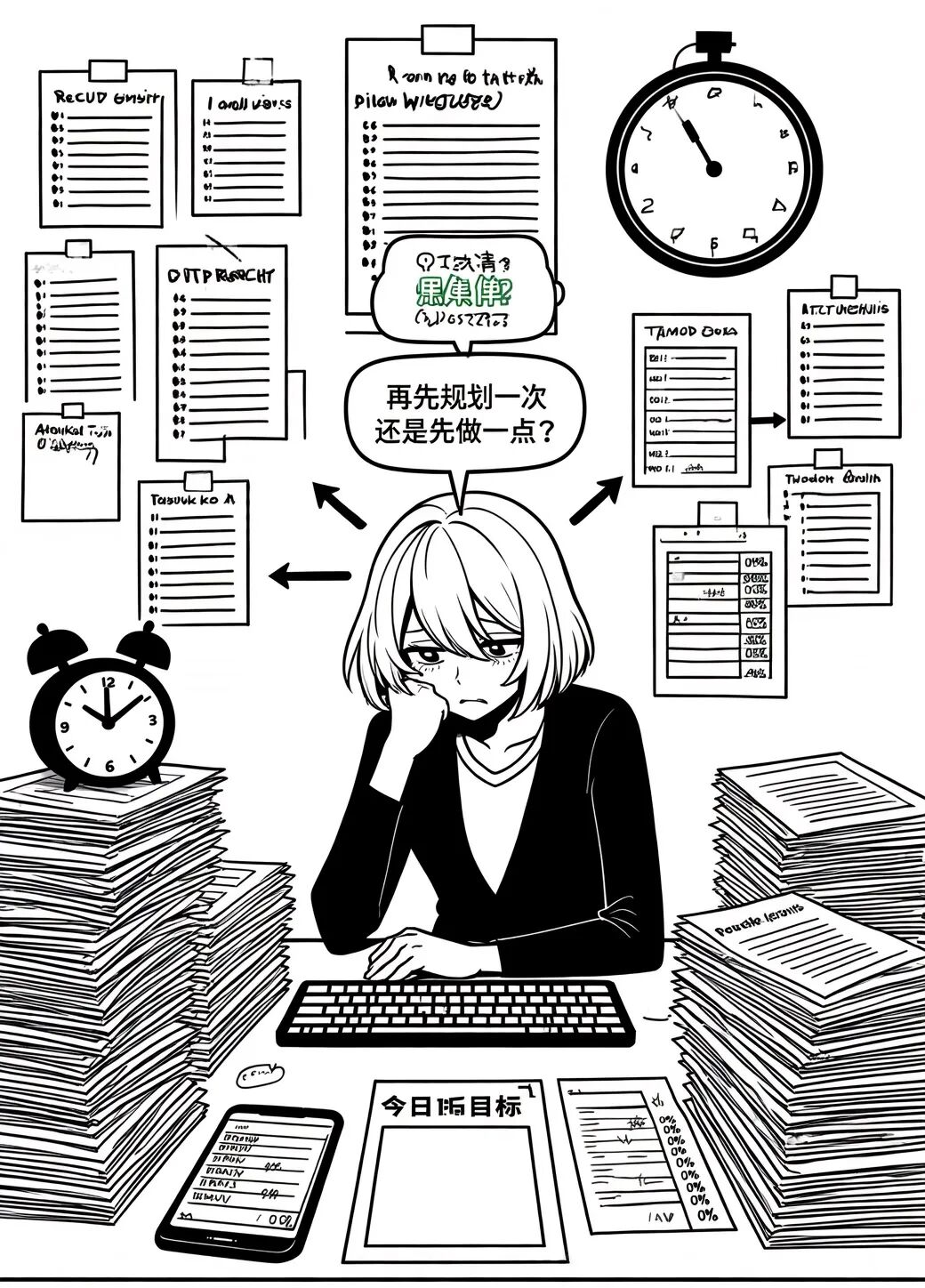 精力管理失败档案之二:过度规划瘫痪症