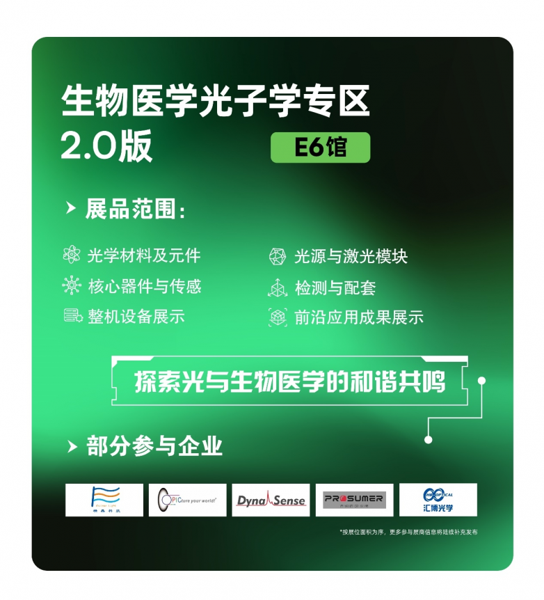 开年光电大秀预登记通道正式开启!12月底前完成预登记,尊享早鸟专属福利!