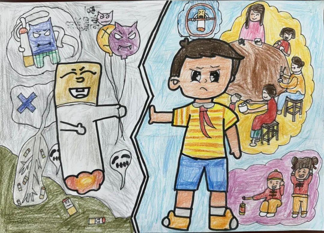 【金·彩 德育】无烟佳节 与爱同行——金狮小学开展控烟健康教育宣传活动