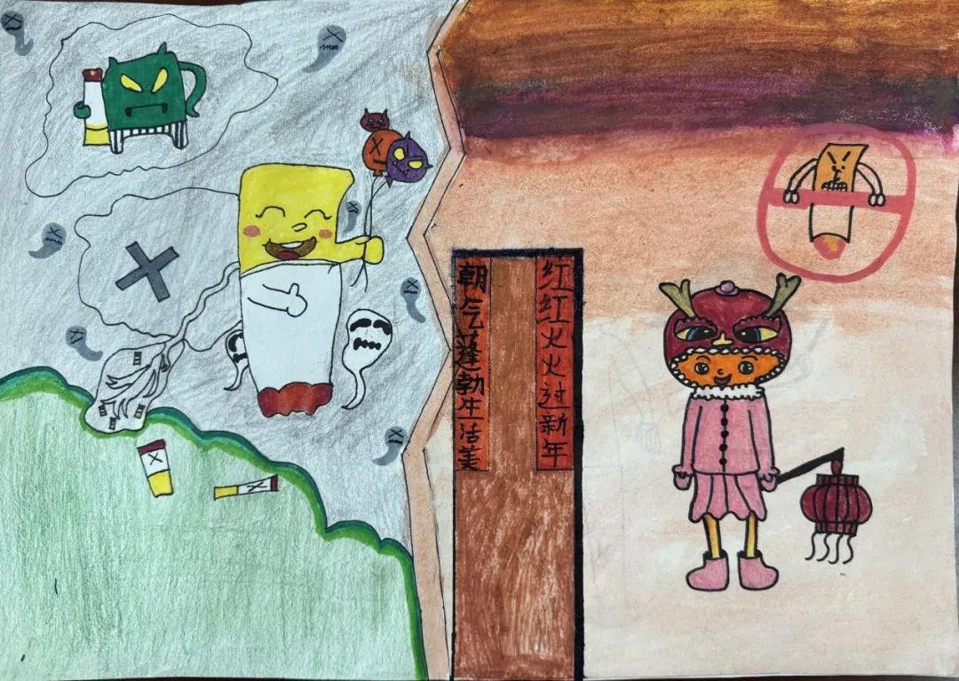 【金·彩 德育】无烟佳节 与爱同行——金狮小学开展控烟健康教育宣传活动