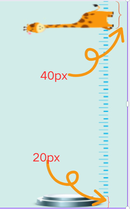 Scratch-智能身高测量仪(难度:中等,数学相关)
